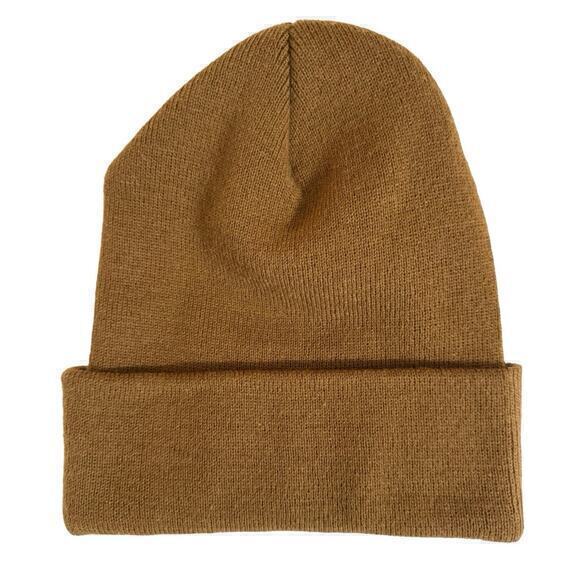 Support Your Local Everything beanie in brown - Picture 3 of 3